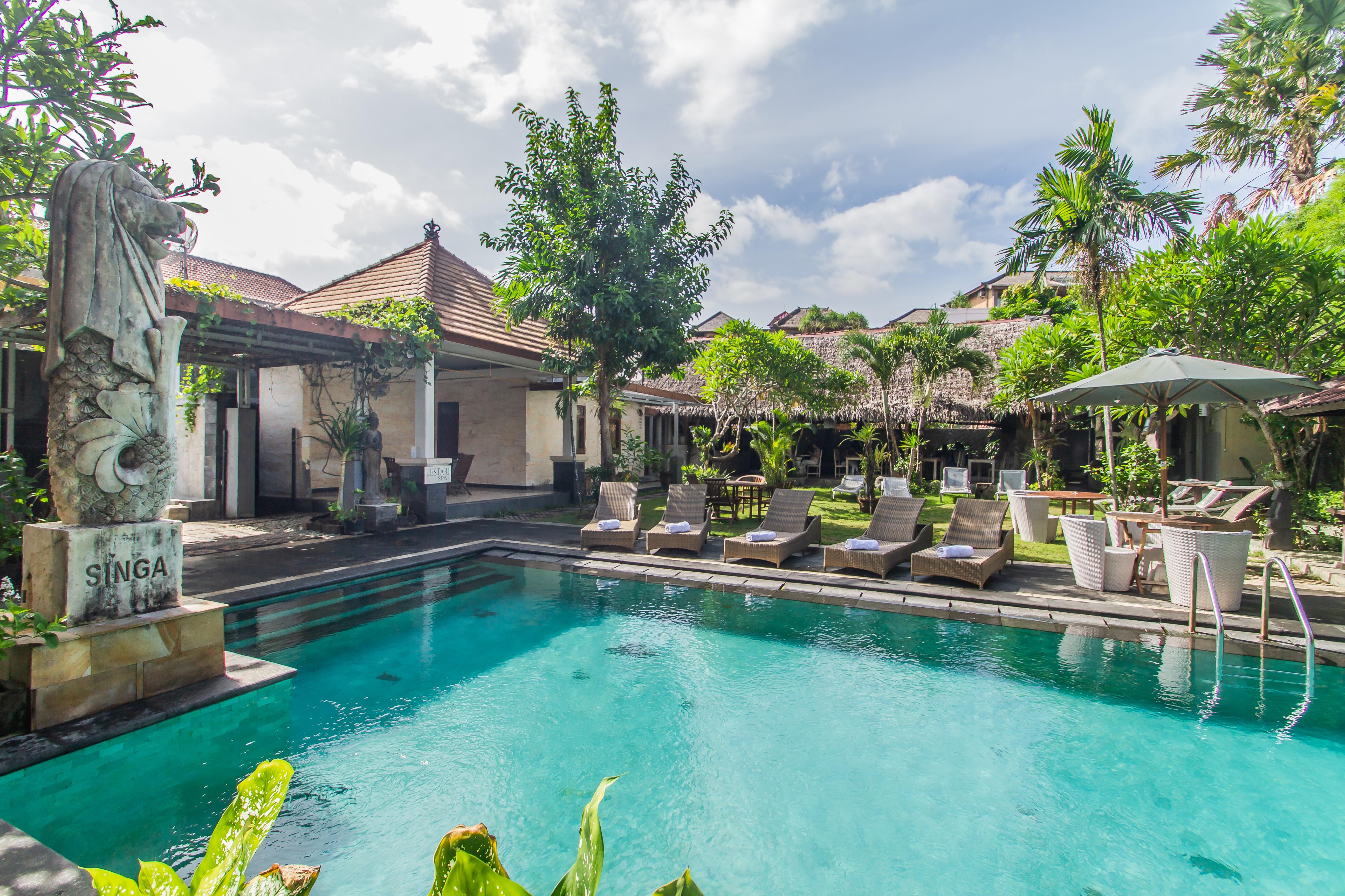 Jimbaran Lestari Hotel & Residences - Spa ภายนอก รูปภาพ